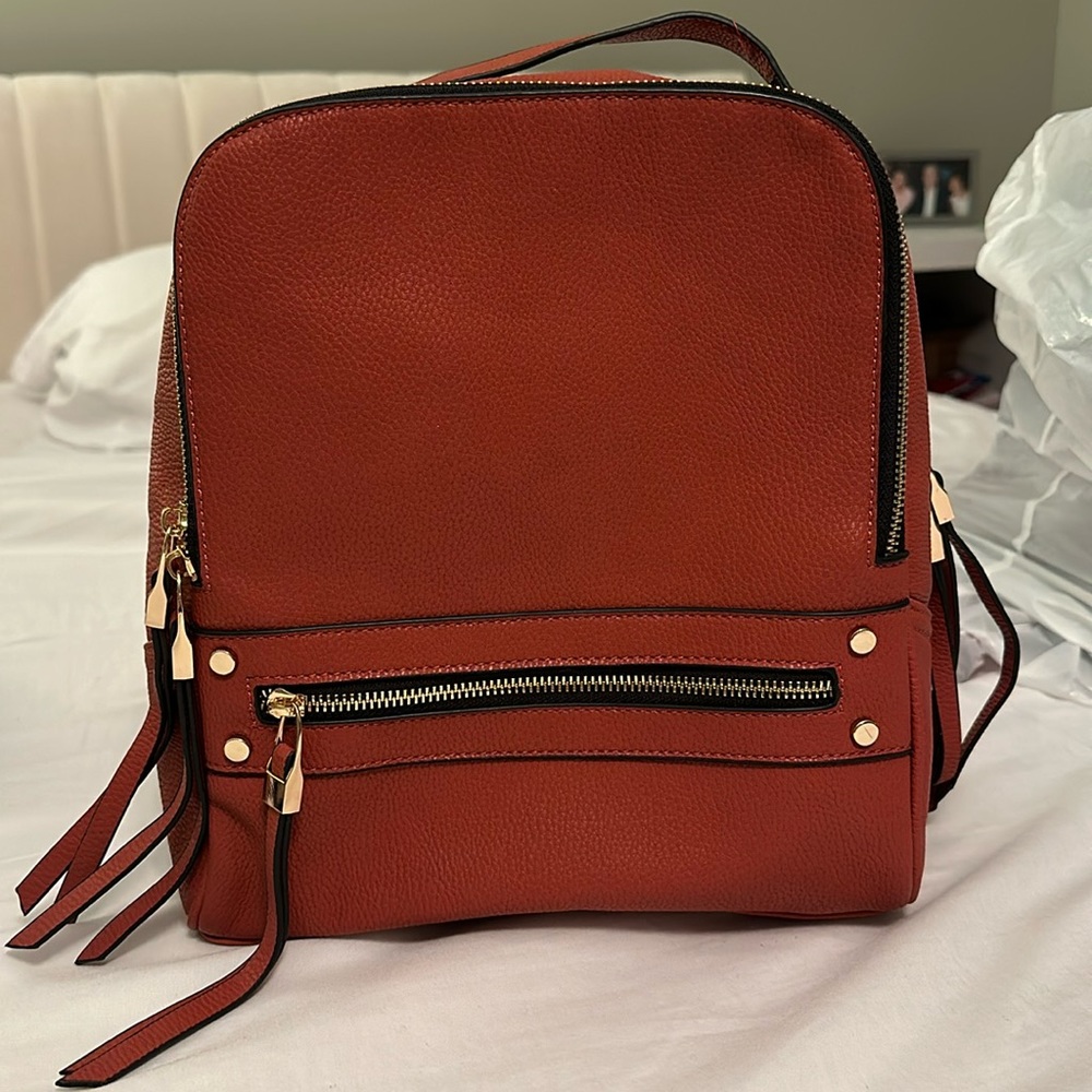 NWOT Red Backpack